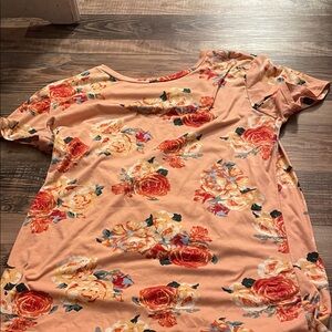 Floral Print Women's Top
